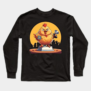 champion fat chicken Long Sleeve T-Shirt